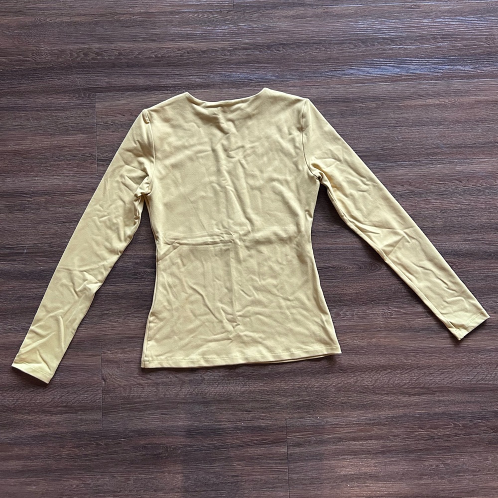 Susan Monaco Mustard Long Sleeve